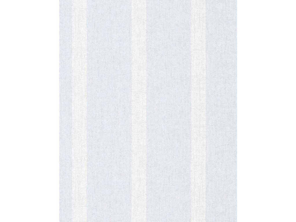Vliesová tapeta modrá, bílá, pruhy 31821 / Tapety na zeď Schöner Wohnen (0,53 x 10,05 m) Marburg
