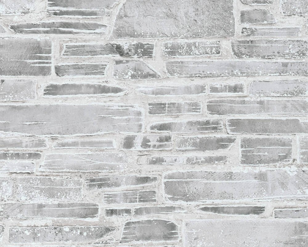 Papírová tapeta 36459-2 béžovo-šedá kamenná zeď / papírové tapety na zeď 364592 AS ROVI 2021 (0,53 x 10,05 m) A.S.Création