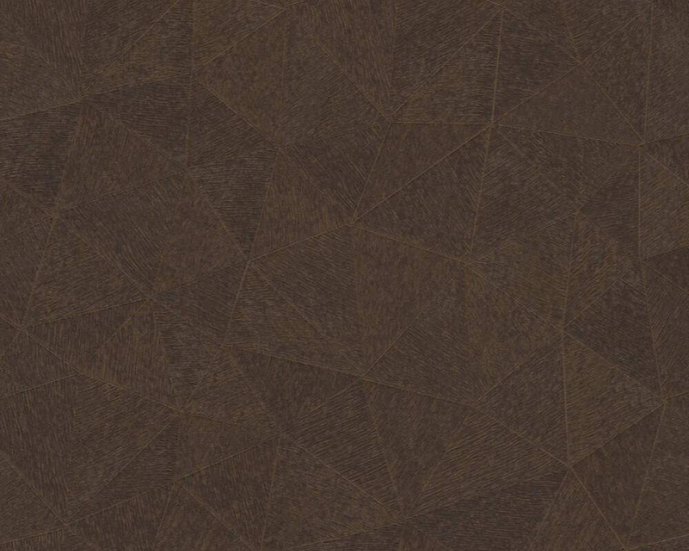 Vliesová tapeta geometrická tmavě hnědá 4002391294 (0,53 x 10,05 m) A.S.Création