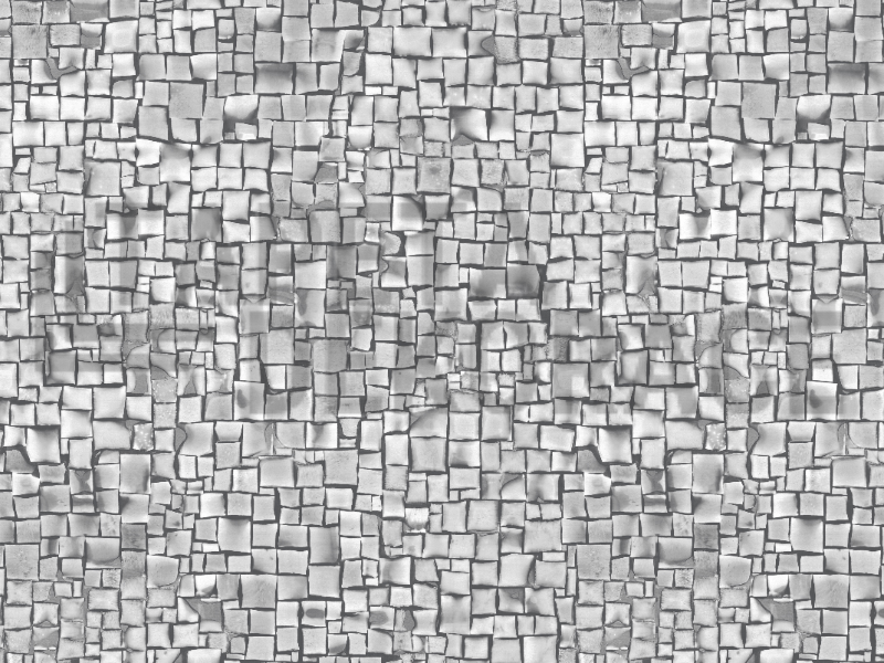 Samolepicí fólie šedá mozaika kámen, 45 cm x 2 m, 13775 / kusová dekrativní samolepící tapeta Venilia / Gekkofix