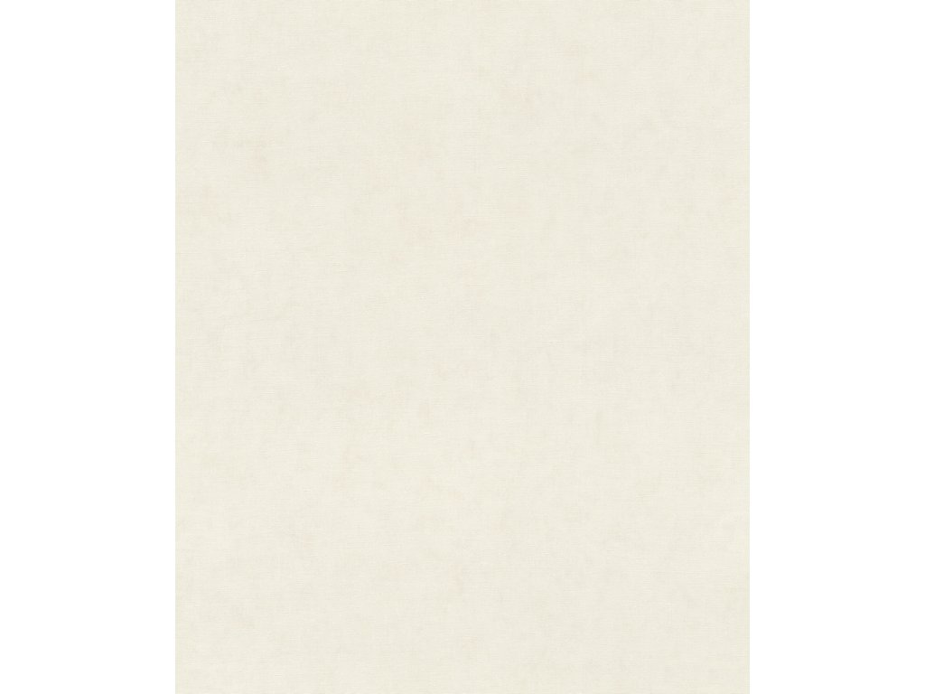 Vliesová tapeta jednobarevná krémvo-bílá 330007 / Tapety na zeď Paraiso (0,53 x 10,05 m) Rasch