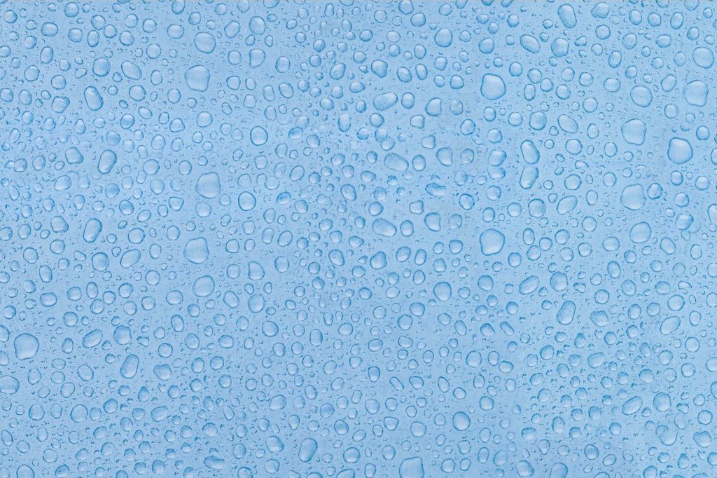Samolepicí fólie modré kapky, transparentní, 45 cm x 2 m, 3460246 / samolepicí tapeta vitrážní Tropfen 346-0246 d-c-fix