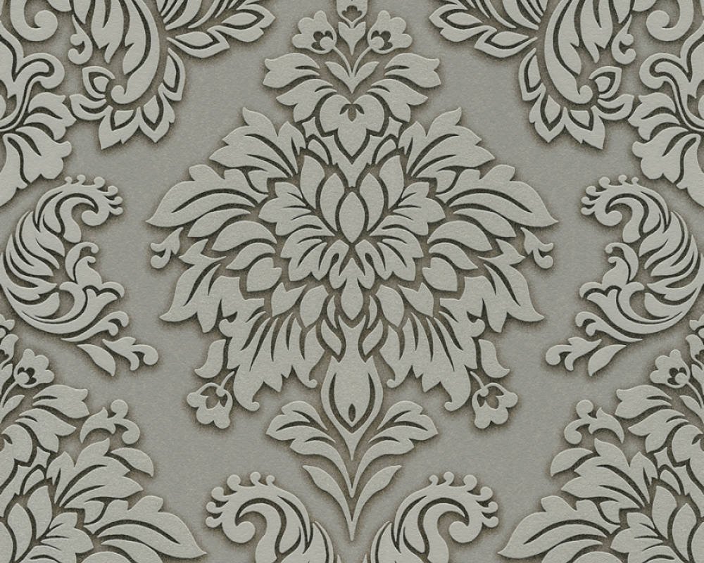 Vliesová tapeta barokní béžovo-šedá 36898-1 / 3D vliesové tapety na zeď 368981 Metropolitan Stories (0,53 x 10,05 m) A.S.Création