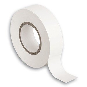 Zakončovací páska na tapety, bílá, matná, samolepicí / zakončovací pásky k tapetám (18 mm x 5 m)