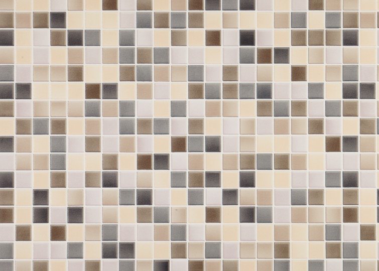 Stěnový obklad Ceramics krémová, hnědá, šedá mozaika 270-0157 šířka 67,5 cm, metráž / vinylový koupelnový a kuchyňský stěnový obklad 2700157 D-c-fix