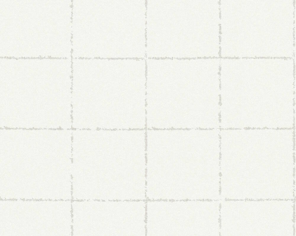 Vliesová tapeta béžovo-bílá, čtverce, kachličky 375515 / Tapety na zeď 37551-5 New Elegance (0,53 x 10,05 m) A.S.Création