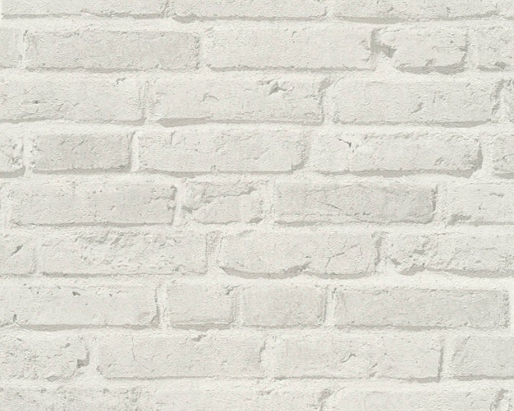 Vliesová tapeta 35581-4 šedá cihla / Tapety na zeď 355814 Wood´n Stone 2 (0,53 x 10,05 m) A.S.Création