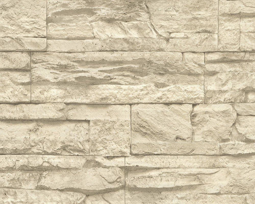 Vliesová tapeta na zeď 7071-30 kámen / Vliesové tapety na zeď Wood´n Stone 707130 (0,53x10,05 m) A.S. Création
