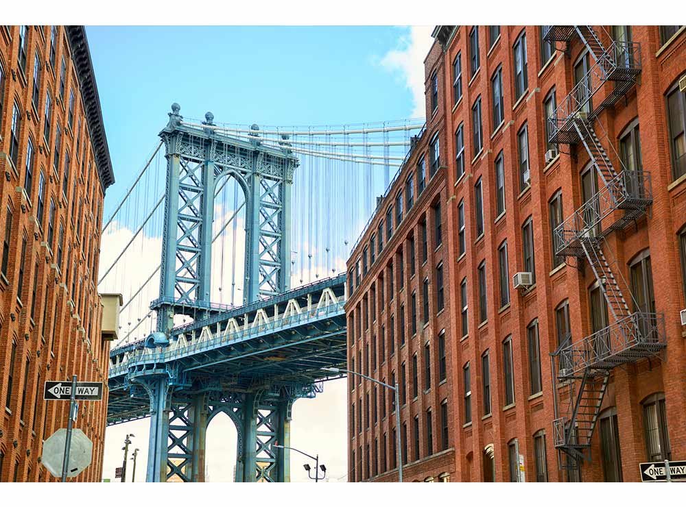 Vliesová fototapeta Most v Manhattanu 375 x 250 cm + lepidlo zdarma / MS-5-0012 vliesové fototapety na zeď DIMEX