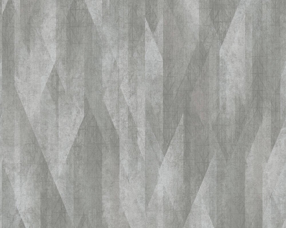 Vliesová tapeta grafická, geometrická šedá 4002391045 (0,53 x 10,05 m) A.S.Création