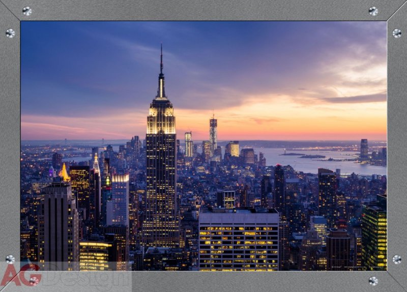 Vliesová fototapeta Okno v New Yorku FTNM-2644 / Fototapety na zeď Window in the NY (160 x 110 cm) AG Design