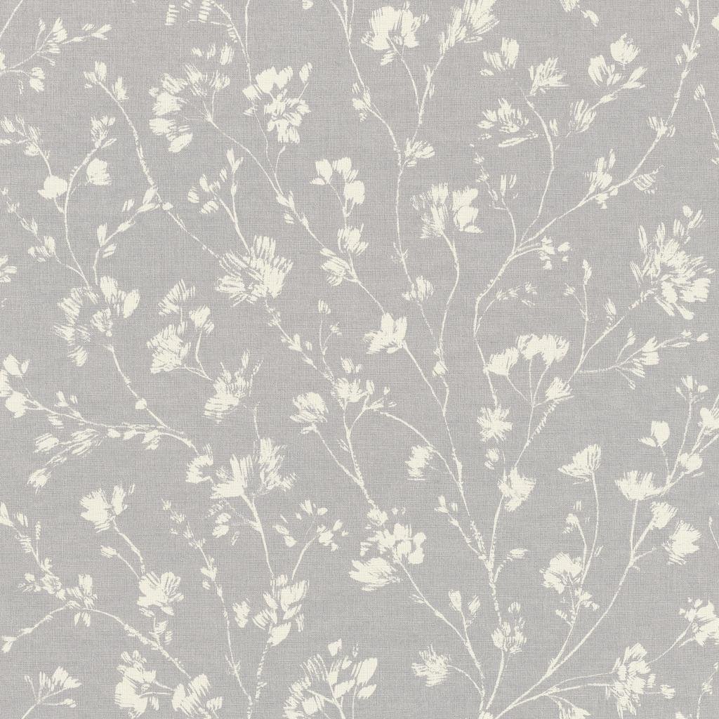 Vliesová tapeta drobné květy, šedá 463828 / Tapety na zeď Aldora IV (0,53 x 10,05 m) Rasch