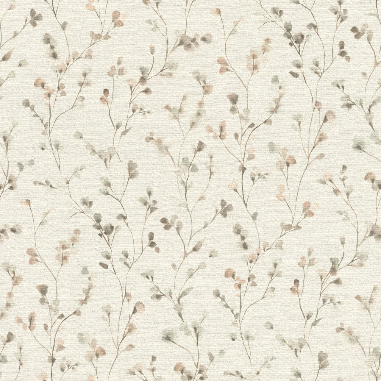 Vliesová tapeta drobné květy, béžová 486131 / Tapety na zeď Country Charme, Aldora IV (0,53 x 10,05 m) Rasch