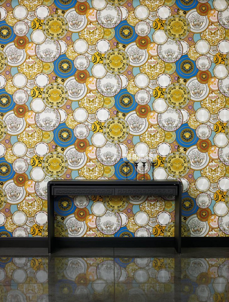 Luxusní vliesová tapeta 34901-1 avantgardní barevná / Tapety na zeď 349011 Versace 3 (0,70 x 10,05 m) A.S.Création