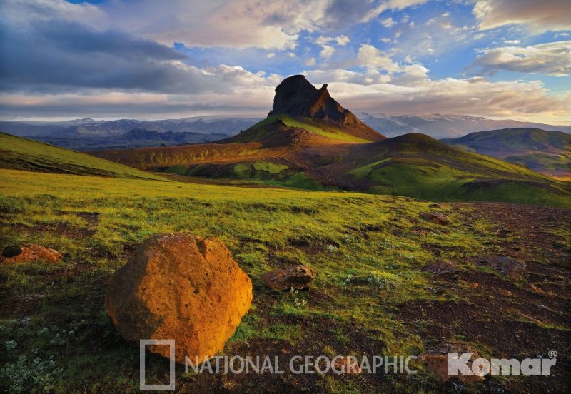 Fototapeta / Fototapety 1-dílné (184 x 127cm) Komar National Geographic Iceland 1-600