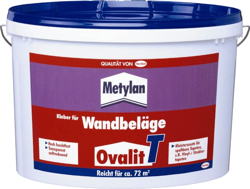 Metylan ovalit T 10 kg / disperzní lepidlo na tapety Metylan / Henkel