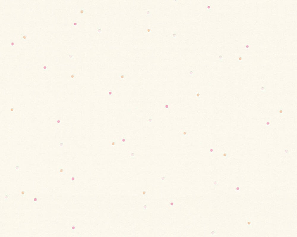 Dětská vliesová tapeta 2194-59 růžová s puntíky / Vliesové tapety pro děti 219459 Boys and Girls 6 (0,53 x 10,05 m) A.S.Création