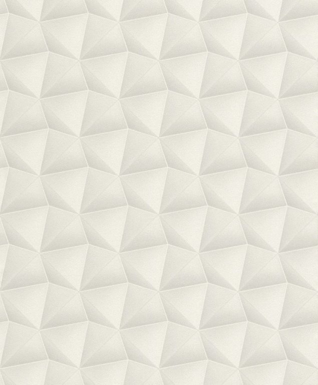 Vliesová tapeta geometrická krémově šedá 504644 / Tapety na zeď (0,53 x 10,05 m) Rasch